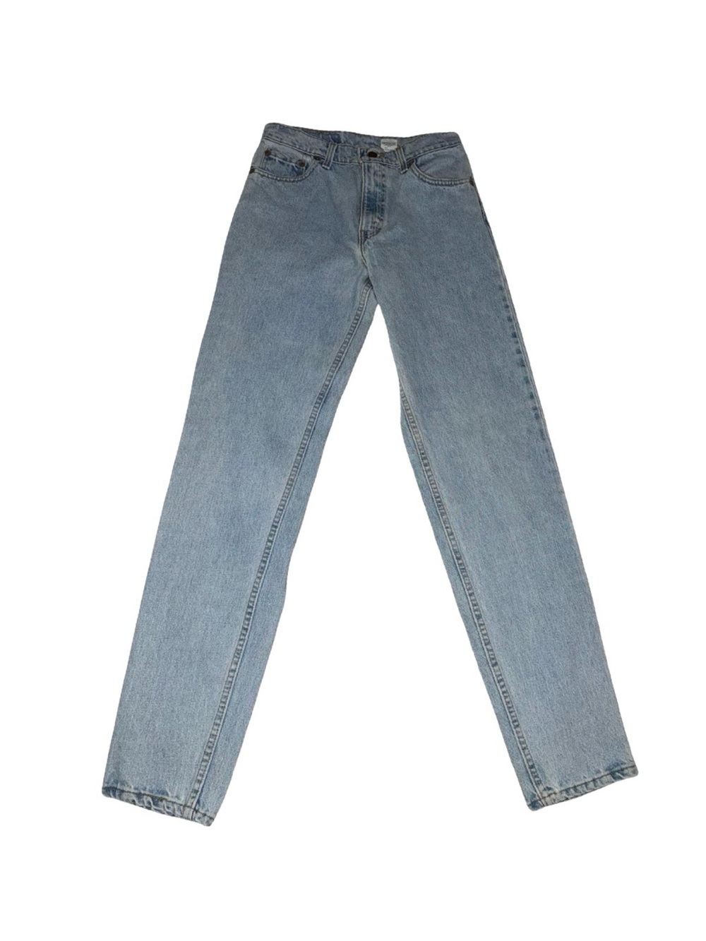 Vintage 90s Feb 1996 Levis 550 Jeans Made in USA Relaxed Fit Tapered Leg Denim